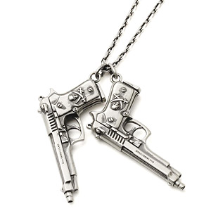 Black Lagoon Sword Cutlass Silver Pendant (Anime Toy)