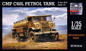 CMP C60L Petrol Tank Truck 3 ton 4x4 Chassis Cab 13 (Plastic model)