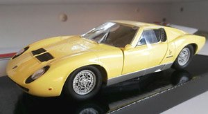 Lamborghini Miura P400 S (Yellow) (ミニカー)
