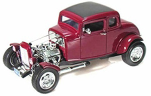 1932 Ford Hot Rod (Burguny) (ミニカー)