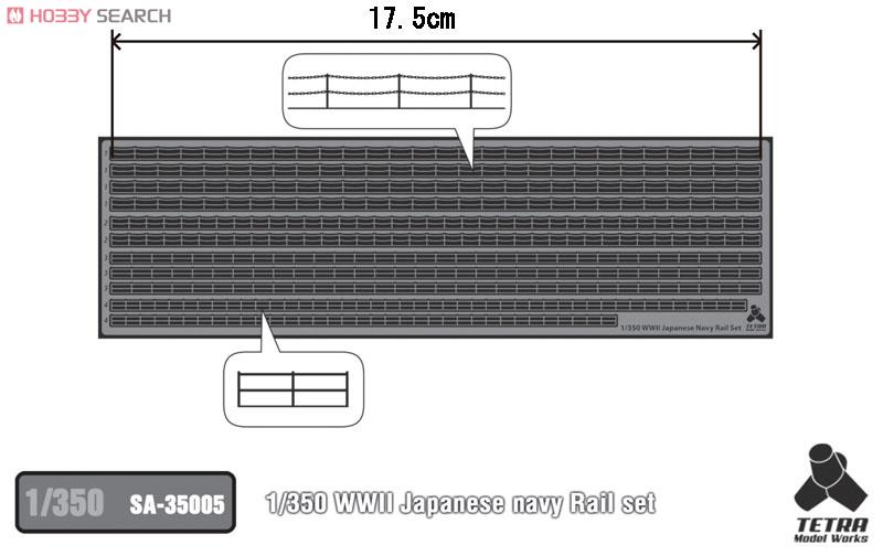 WWII IJN Rail Set (Plastic model) Item picture2