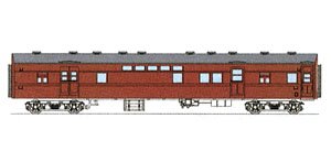 国鉄 スユ37 (オユ36) コンバージョンキット (組み立てキット) (鉄道模型)