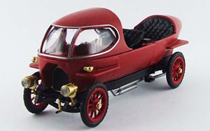 アルファロメオ リコッティ 40/60 HP オープン 1915 ダークレッド (ミニカー)