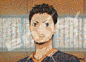 Haikyu!! Second Season 300piece Mosaic Art Daichi Sawamura (Jigsaw Puzzles)