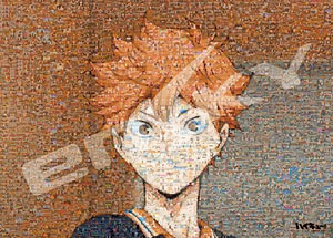 Haikyu!! Second Season 300piece Mosaic Art Shoyo Hinata (Jigsaw Puzzles)