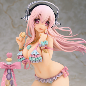 Super Sonico with Macaron Tower (PVC Figure)