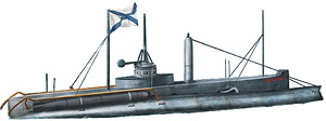 露・デルフィン潜水艦・日露戦争 (MicroMirブランドMM144010) (プラモデル)