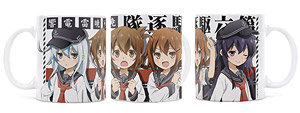 Kantai Collection Sixth Destroyer Corps Full Color Mug Cup (Anime Toy)