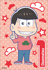Osomatsu-san Square Magnet Osomatsu (Anime Toy)