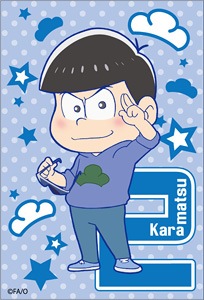 Osomatsu-san Square Magnet Karamatsu (Anime Toy)