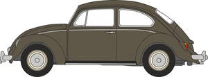(N) VW Beetle Anthracite (Dark Gray) (Model Train)