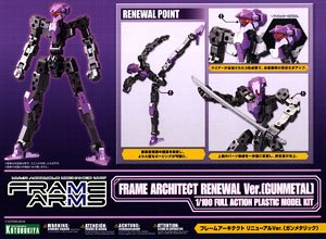 Frame Architect Renewal Ver. (Gun Metallic) (Plastic model)