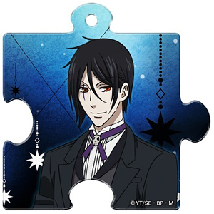 Black Butler Puzzle Type Clear Charm Sebastian (ST) (Anime Toy)
