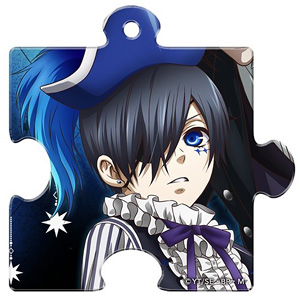 Black Butler Puzzle Type Clear Charm Ciel (K) (Anime Toy)