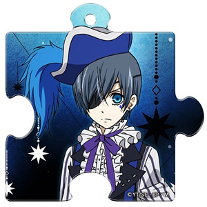 Black Butler Puzzle Type Clear Charm Ciel (ST) (Anime Toy)