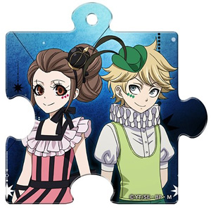 Black Butler Puzzle Type Clear Charm Peter/Wendy (Anime Toy)