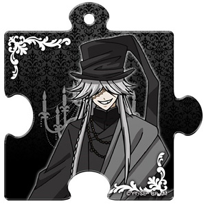 Black Butler Puzzle Type Clear Charm Undertaker (Anime Toy)