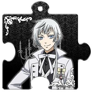 Black Butler Puzzle Type Clear Charm Charles Grey (Anime Toy)
