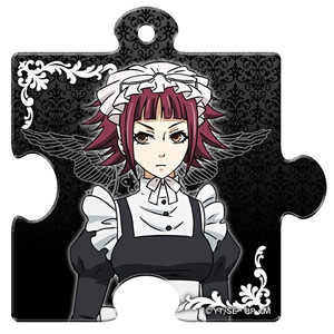 Black Butler Puzzle Type Clear Charm Mey-Rin (Anime Toy)