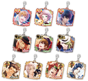 I-chu Trading Zipper Mascot Part.1 (Set of 10) (Anime Toy)