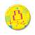 アイドルマスター シンデレラガールズ ロゴ缶バッジ 凸レーション (キャラクターグッズ) 商品画像1