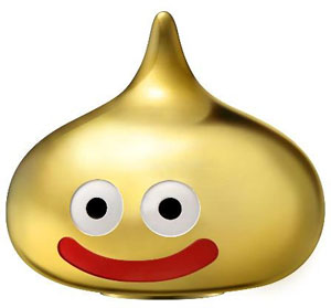 Dragon Quest Smile Slime Clear Bank Gold (Anime Toy)