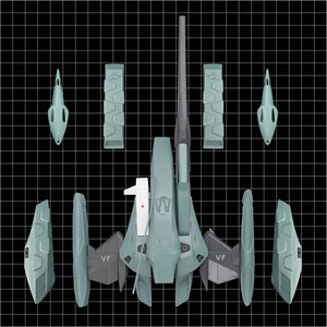 超時空要塞マクロスII -LOVERS AGAIN- 可変 VF-2SS バルキリーII スーパーアームドパック (完成品)