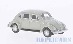 (HO) VW Rometsch ビートル 4ドア 1953 グレー (鉄道模型)