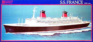 S.S. France (Plastic model)