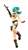 Dragon Ball Gals Bulma (Army Ver.) (PVC Figure) Item picture2