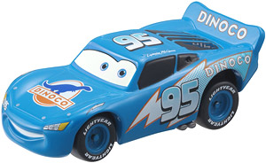 Cars Tomica C-02 Lightning McQueen (Dinoco Type) (Tomica)