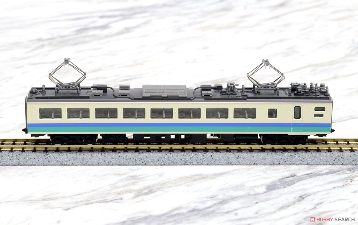 JR 485系特急電車 (上沼垂色・白鳥) 増結セット (増結・4両セット) (鉄道模型) 商品画像2