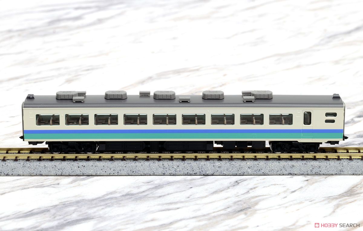 JR 485系特急電車 (上沼垂色・白鳥) 増結セット (増結・4両セット) (鉄道模型) 商品画像5