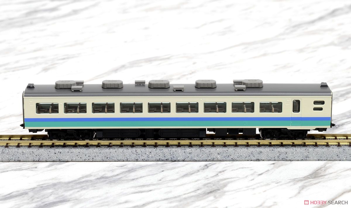 JR 485系特急電車 (上沼垂色・白鳥) 増結セット (増結・4両セット) (鉄道模型) 商品画像7