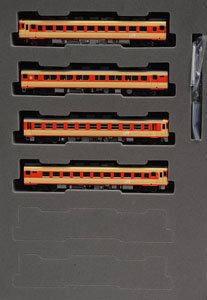 JR キハ58系急行ディーゼルカー (砂丘・国鉄色) セット (4両セット) (鉄道模型)