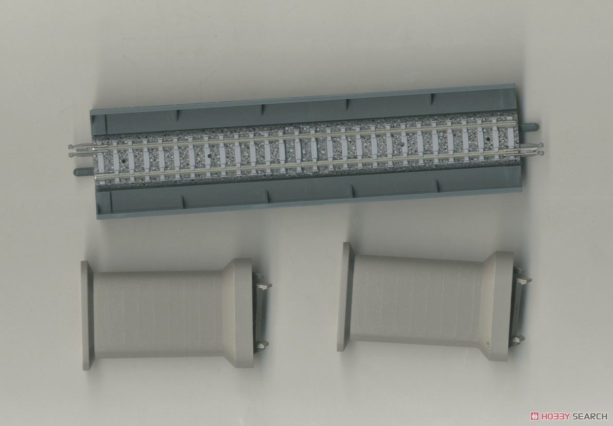 Fine Track スルーガーダー橋PC (F) (青) (PC橋脚・2本付) (鉄道模型) 中身1