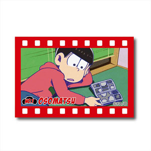 Osomatsu-san Tin Square Can Badge A (Anime Toy)