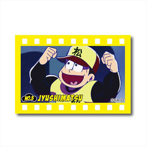 Osomatsu-san Tin Square Can Badge E (Anime Toy)