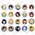 TVアニメ 文豪ストレイドッグス 缶バッジセレクション 20個セット (キャラクターグッズ) 商品画像1