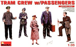 Tram Crew w/Passengers (Plastic model)