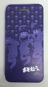 おそ松さん ブックレットスマホケース for iPhone 6/6s 六人 (キャラクターグッズ)