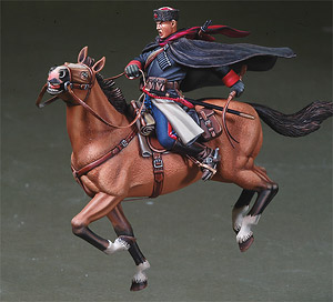 WWII Russian Cossack Cavalry w/Whip (Plastic model)