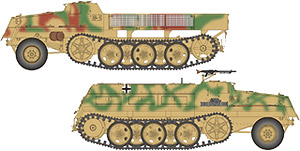 German sWS Ammunition Half Truk (Plastic model)