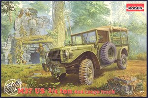 米 ダッジM37 カーゴトラック 四輪駆動1950-60年 (プラモデル)