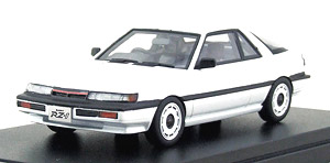 NISSAN SUNNY RZ-1 TURBO TypeB (1986) クリスタルホワイト (ミニカー)