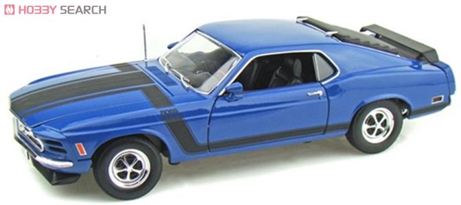 1970 フォード マスタング BOSS 302 (ブルー) (ミニカー) 商品画像1