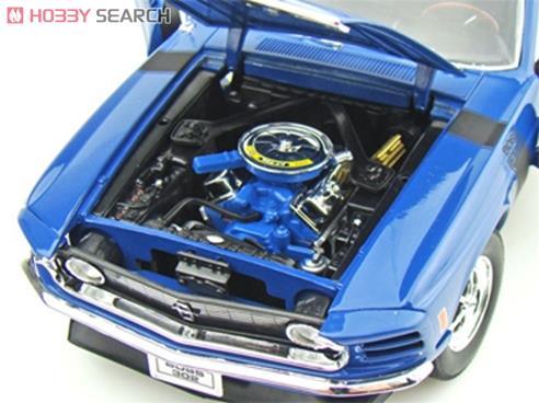 1970 フォード マスタング BOSS 302 (ブルー) (ミニカー) 商品画像3