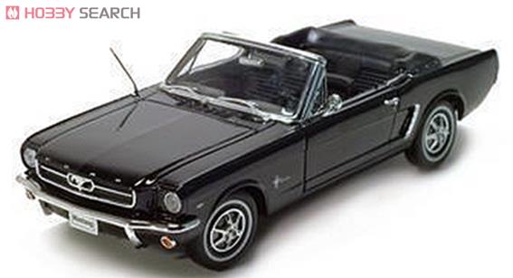 1964 1/2 フォード マスタング コンバーチブル (ブラック) (ミニカー) 商品画像1