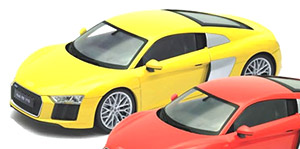 Audi R8 V10 (Yellow) (Diecast Car)