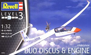 Glider Duo Discus & Engine (Plastic model)